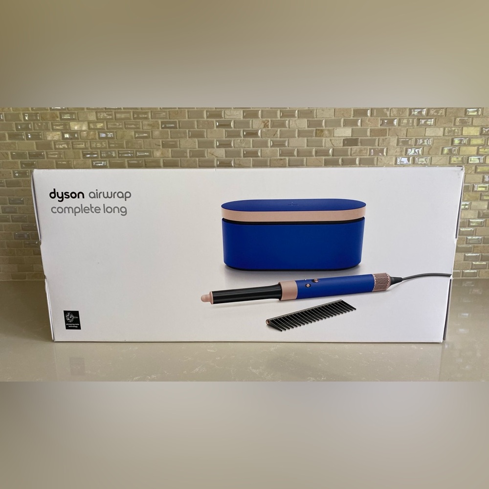 Dyson Airwrap Complete Long - Blue and Pink